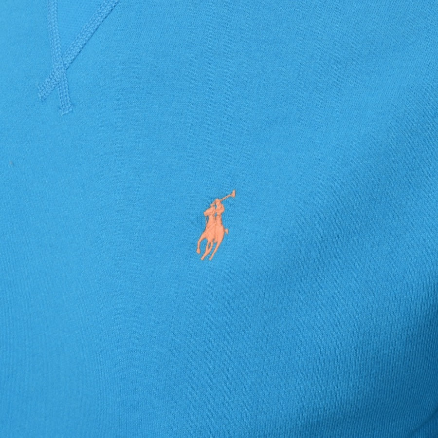Alternative Image for ProductRalph Lauren Crew Neck Sweatshirt Blue3